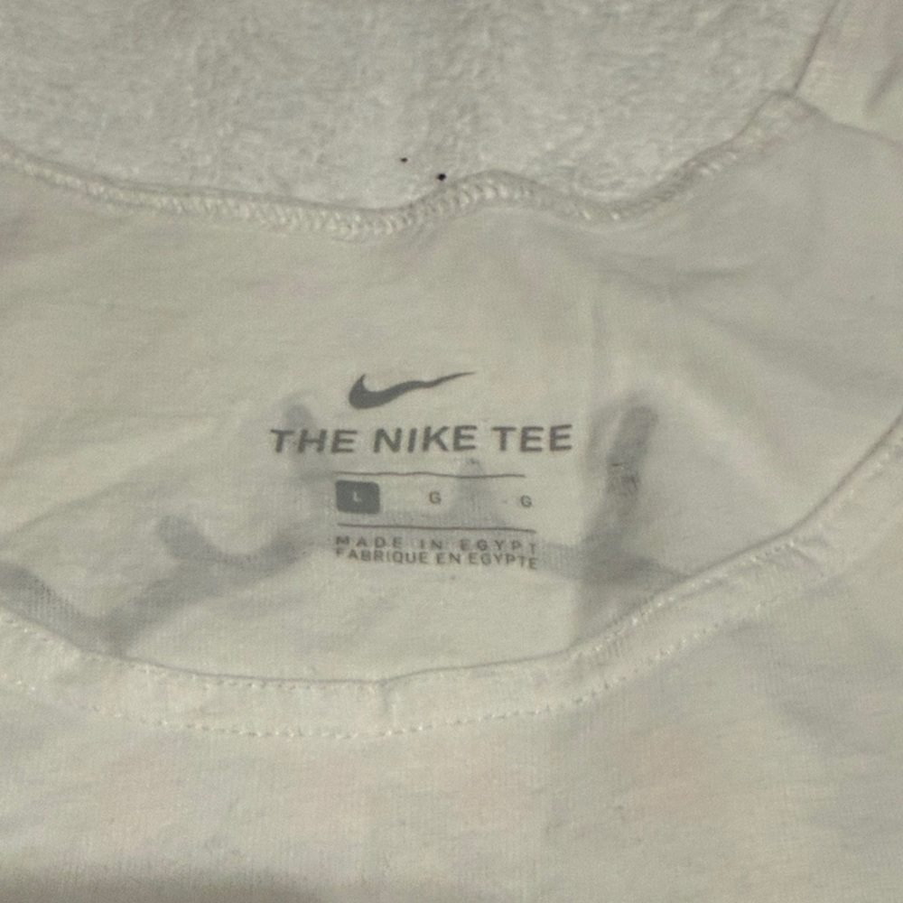 Nike White Tank with Purple and Pink Graphic - Picture 3 of 3
